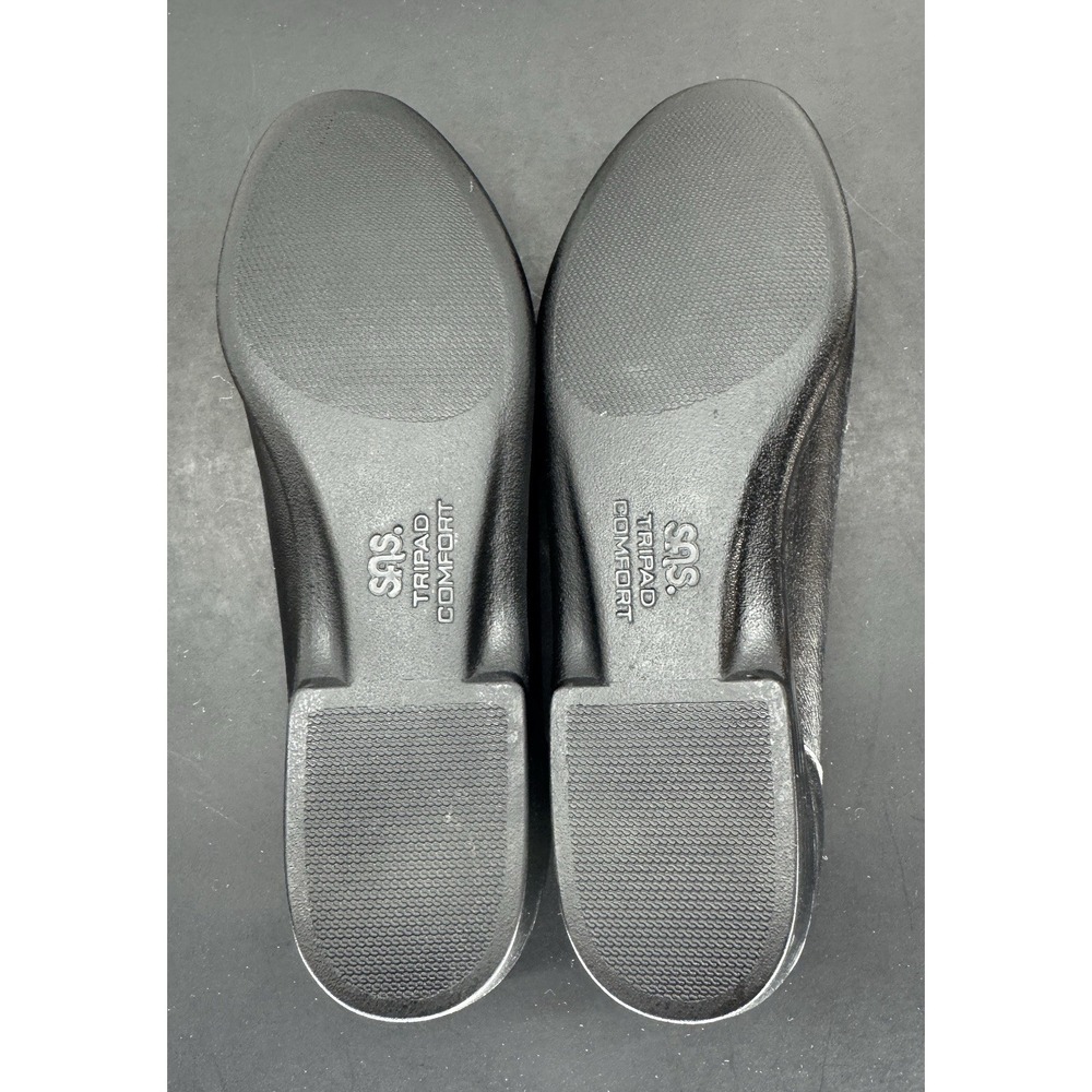 SAS 7N Simplify Black Tripad Comfort Slip On Loafers ~ 7 Narrow Womens Shoes USA - Picture 9 of 9